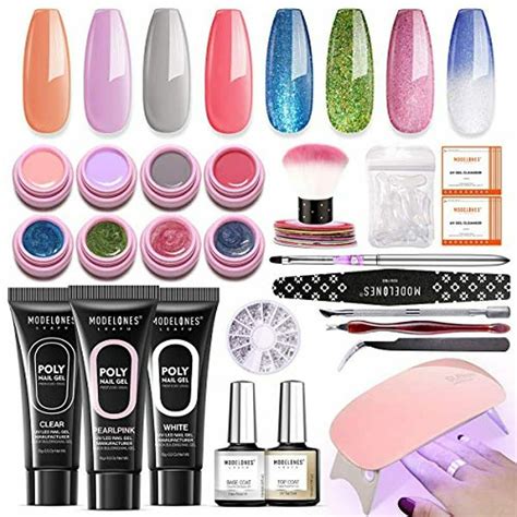 modelones gel polish kit|modelones gel nail starter kit.